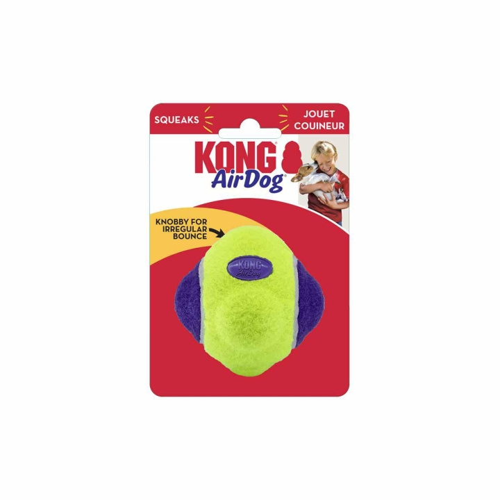 Kong Airdog Squeaker Knobby Ball Xs/S (634.6226) i gruppen HJEM, HUS & HAVE / Tilbehør til dyr / Hund hos TP E-commerce Nordic AB (D03866)