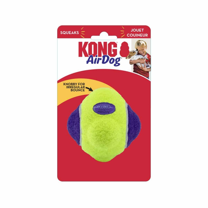 Kong Airdog Squeaker Knobby Ball M/L (634.6228) i gruppen HJEM, HUS & HAVE / Tilbehør til dyr / Hund hos TP E-commerce Nordic AB (D03867)