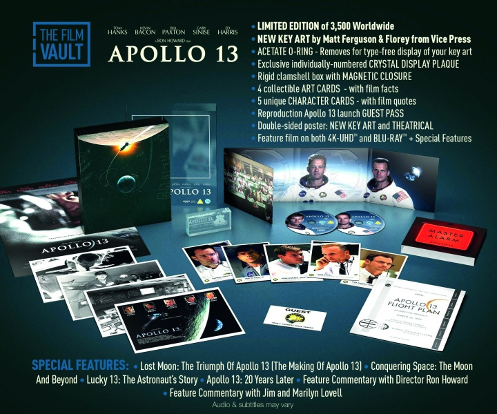 APOLLO 13: VAULT EDITION i gruppen HJEMMEELEKTRONIK / Lyd & billede / Tv og tilbehør / Film / Blu-ray hos TP E-commerce Nordic AB (D03906)