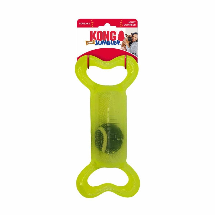 Kong Jumbler Tug Mix S/M 25,5X11,5X6,5Cm i gruppen HJEM, HUS & HAVE / Tilbehør til dyr / Hund hos TP E-commerce Nordic AB (D03936)