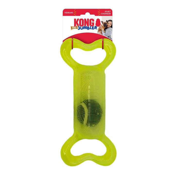 Kong Jumbler Tug Mix M/L 32X14X8Cm i gruppen HJEM, HUS & HAVE / Tilbehør til dyr / Hund hos TP E-commerce Nordic AB (D03937)