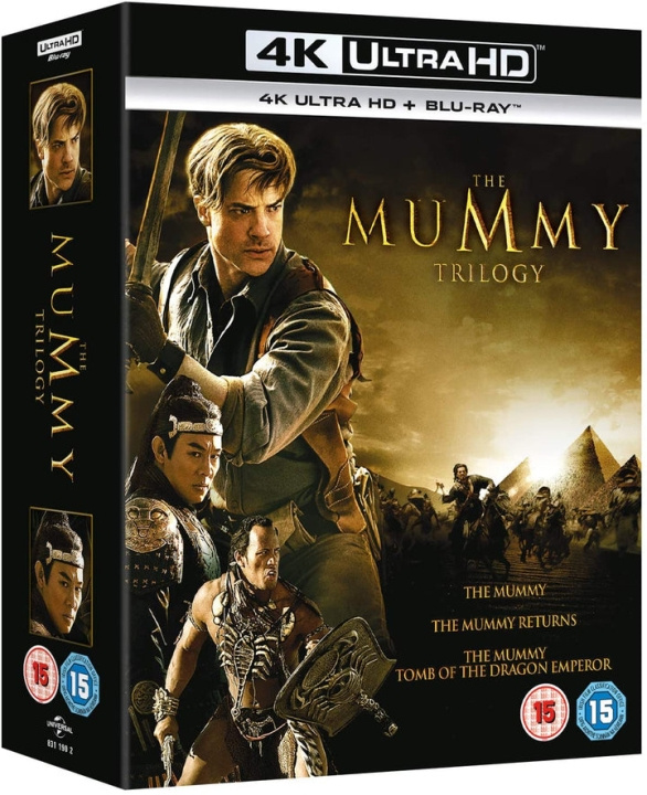 The Mummy: Trilogy i gruppen HJEMMEELEKTRONIK / Lyd & billede / Tv og tilbehør / Film / Blu-ray hos TP E-commerce Nordic AB (D03958)