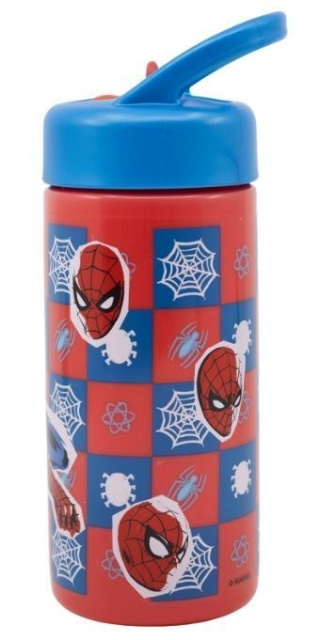 Disney Stor - Vandflaske (410 ml) - Spider-Man (088808718-74731) i gruppen LEGETØJ, BØRN & BABY / Mad & Drikke / Sutteflasker og tilbehør hos TP E-commerce Nordic AB (D03976)