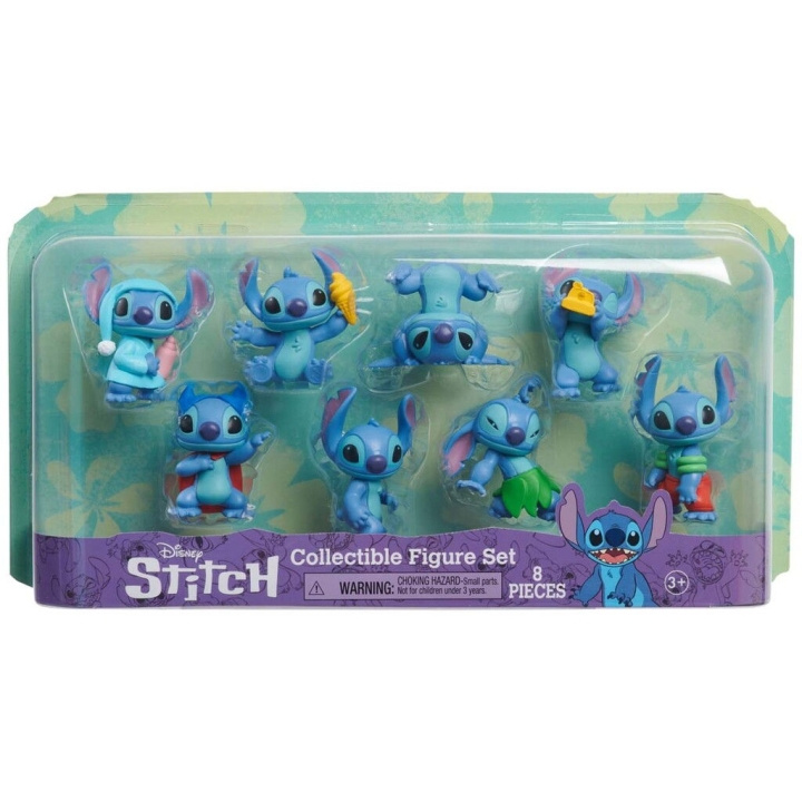 Disney Stitch - figursæt 8-pak 7 cm (302-46254) i gruppen LEGETØJ, BØRN & BABY / Legetøj / Figurer, miniaturer og tilbehør hos TP E-commerce Nordic AB (D03988)