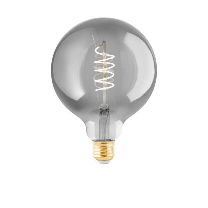 Eglo E27 G125 spiral, røg - Varm hvid - Zigbee, Bluetooth i gruppen HJEMMEELEKTRONIK / Lys / LED lamper hos TP E-commerce Nordic AB (D03996)