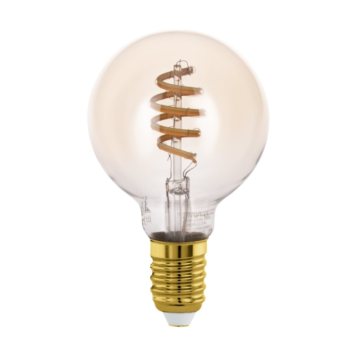 Eglo E27 G80 spiral, rav - TW - Zigbee, Bluetooth i gruppen HJEMMEELEKTRONIK / Lys / LED lamper hos TP E-commerce Nordic AB (D04008)