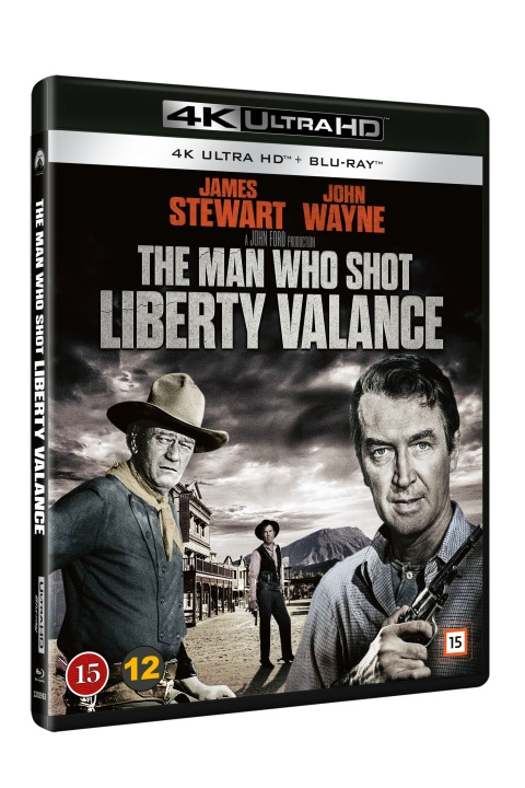 The Man Who Shot Liberty Valance i gruppen HJEMMEELEKTRONIK / Lyd & billede / Tv og tilbehør / Film / Blu-ray hos TP E-commerce Nordic AB (D04083)