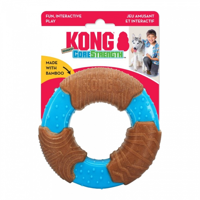 Kong CoreStrength bambusring 9,5 cm - (KongBMB31E) i gruppen HJEM, HUS & HAVE / Tilbehør til dyr / Hund hos TP E-commerce Nordic AB (D04085)