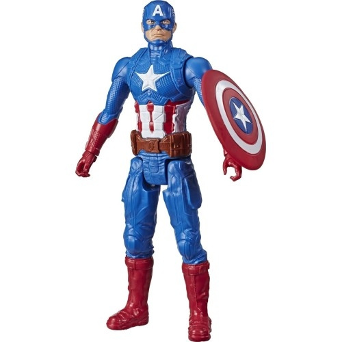 Disney Avengers - Titan Heroes 30 cm - Captain America (E7877) i gruppen LEGETØJ, BØRN & BABY / Legetøj / Figurer, miniaturer og tilbehør hos TP E-commerce Nordic AB (D04093)