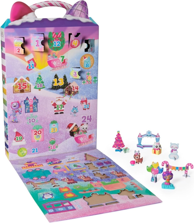 Gabby\'s Dollhouse Festlig adventskalender 2024 (6071068) i gruppen LEGETØJ, BØRN & BABY / Legetøj / Advent kalendere hos TP E-commerce Nordic AB (D04124)