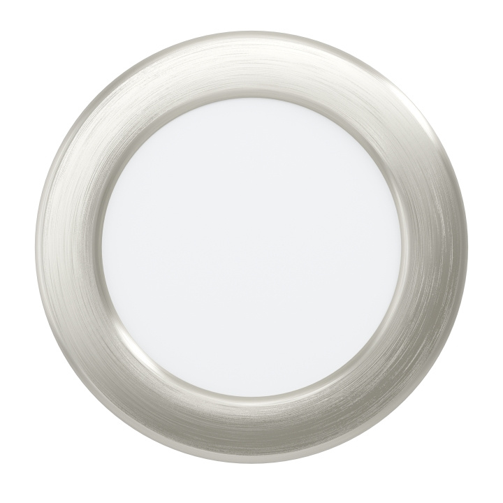 Eglo FUEVA 5 RECESSED - Børstet stål - 117 mm i diameter, 26 mm i højden i gruppen HJEMMEELEKTRONIK / Lys / Loftslamper hos TP E-commerce Nordic AB (D04210)