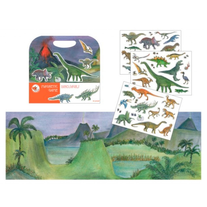 Egmont Toys Magnetisk spil Dinosaur - (630665) i gruppen LEGETØJ, BØRN & BABY / Spil / Brætspil hos TP E-commerce Nordic AB (D04350)