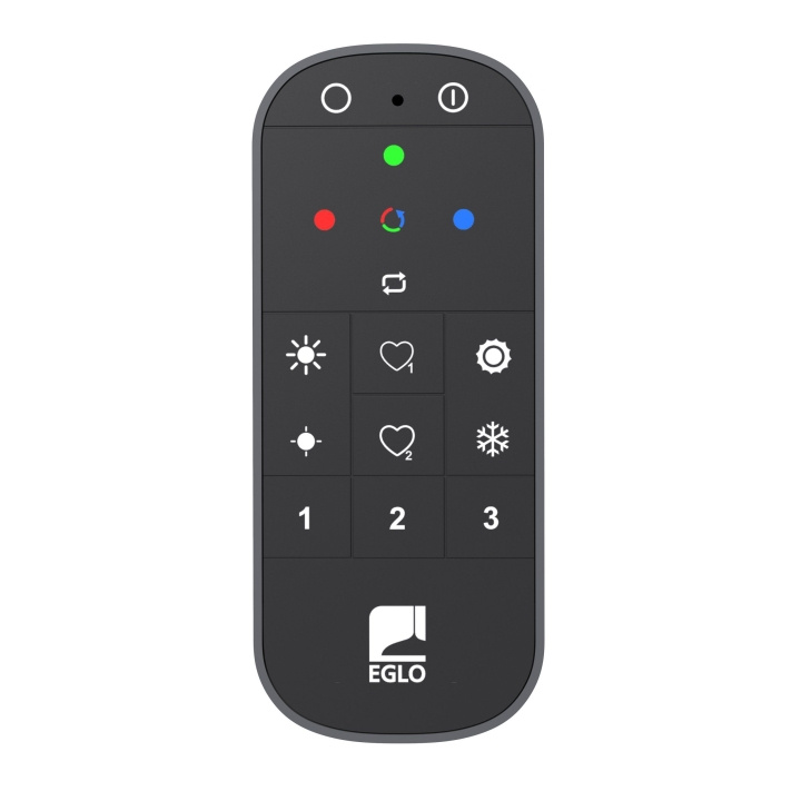 Eglo Connect-Z fjernbetjening sort - Zigbee, Bluetooth i gruppen HJEMMEELEKTRONIK / Lyd & billede / Tv og tilbehør / Fjernbetjeninger hos TP E-commerce Nordic AB (D04371)