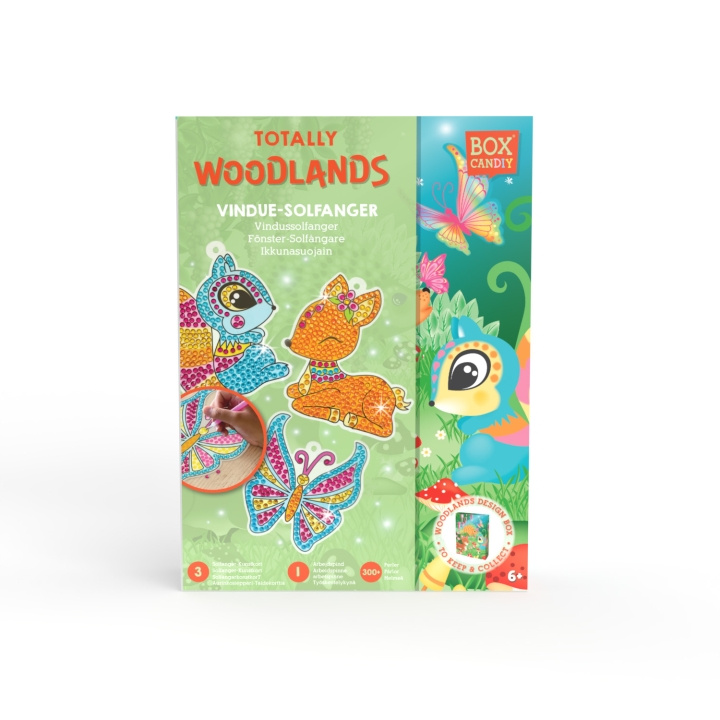 BOX CANDIY Totally Woodlands solfangere til vinduer - (BC-1944) i gruppen LEGETØJ, BØRN & BABY / Legetøj / Hobbyartikler hos TP E-commerce Nordic AB (D04408)