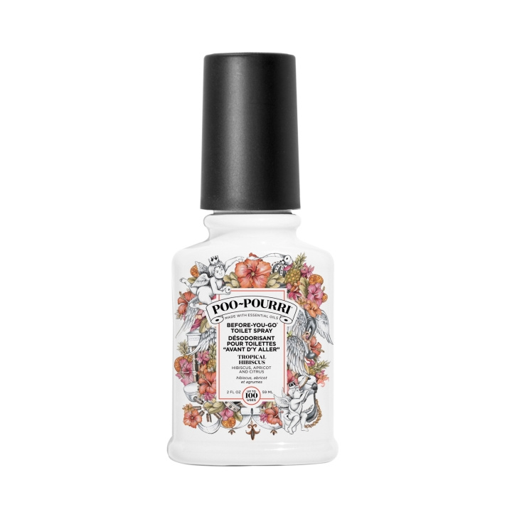 Poo~Pourri Tropical Hibiscus Toilet Spray 59 ml i gruppen SKØNHED & HELSE / Duft & Parfume / Øvrig duft / Duftspreder hos TP E-commerce Nordic AB (D04422)