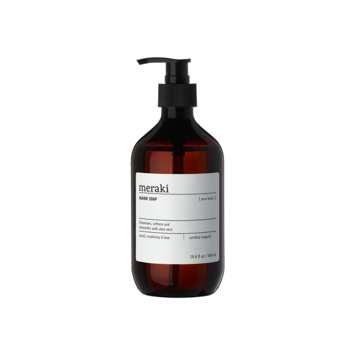 Meraki Hand Soap Pure Basic 490 ml i gruppen SKØNHED & HELSE / Hudpleje / Kropspleje / Duft sæbe hos TP E-commerce Nordic AB (D04463)