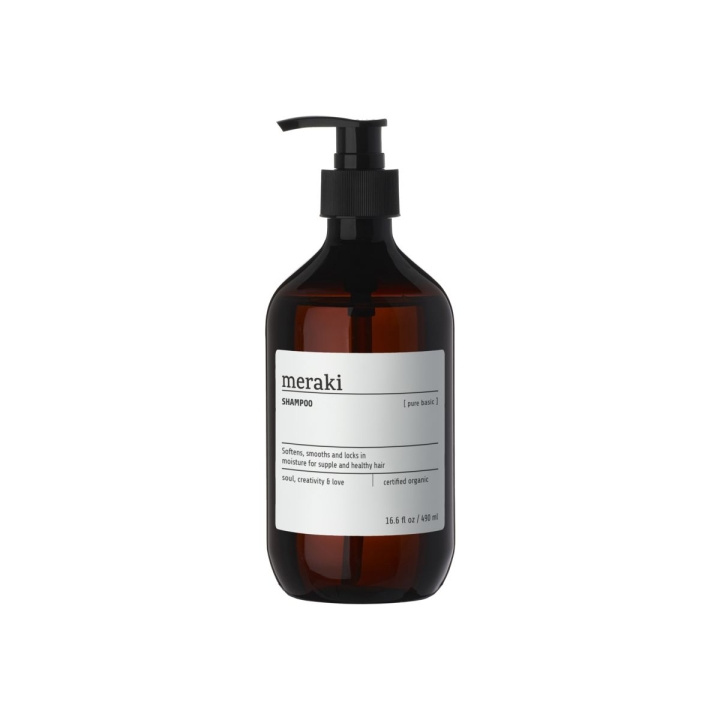 Meraki Shampoo 490 ml - Pure basic (311060504) i gruppen SKØNHED & HELSE / Hår og styling / Hårpleje / Shampoo hos TP E-commerce Nordic AB (D04464)