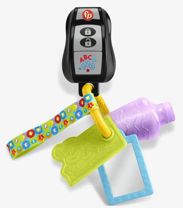 Fisher-Price Fisher Price - Play & Go Activity Keys (HYR72) i gruppen LEGETØJ, BØRN & BABY / Babyleg (0-3 år) / Aktivitetslegetøj hos TP E-commerce Nordic AB (D04468)