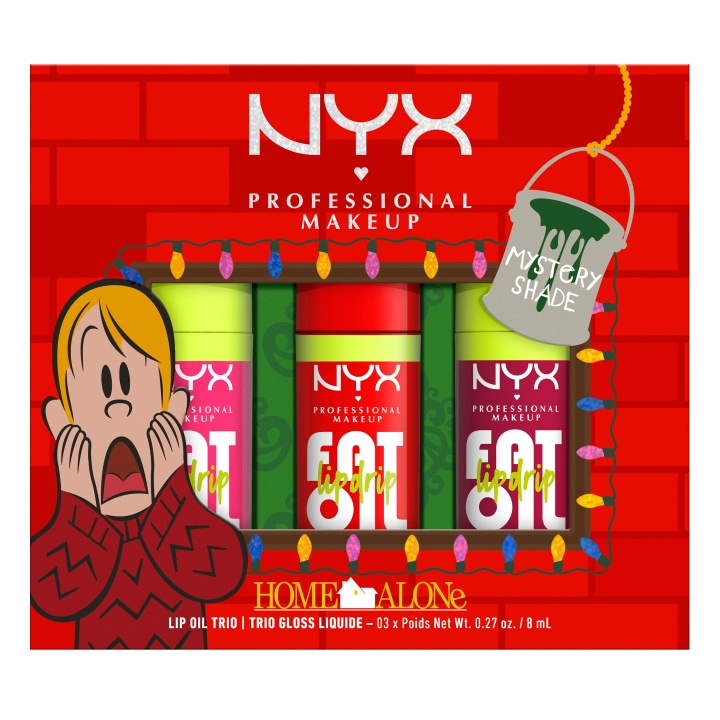 NYX Professional Makeup Fat Oil Lip Drip Trip Makeup-gaveæske i gruppen SKØNHED & HELSE / Makeup / Læber / Lip gloss hos TP E-commerce Nordic AB (D04484)