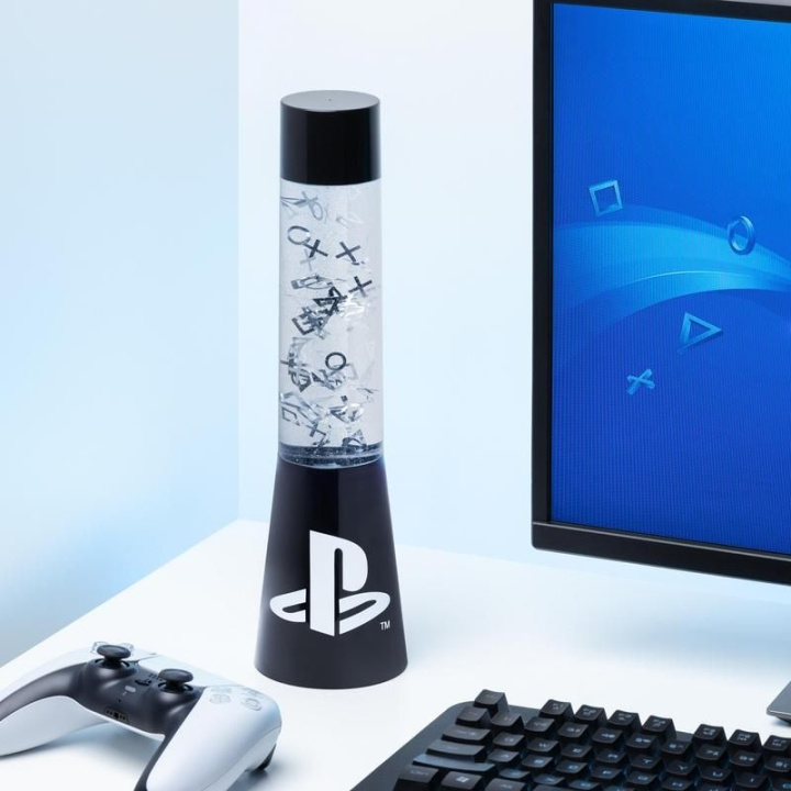 Paladone PlayStation Plastic Flow Lamp 33cm i gruppen COMPUTERTILBEHØR / GAMING / Gaming tilbehør hos TP E-commerce Nordic AB (D04594)