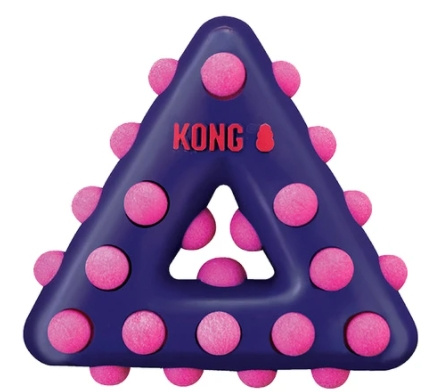 Kong Dotz Triangle 15cm - (KongTDD13E) i gruppen HJEM, HUS & HAVE / Tilbehør til dyr / Hund hos TP E-commerce Nordic AB (D04596)