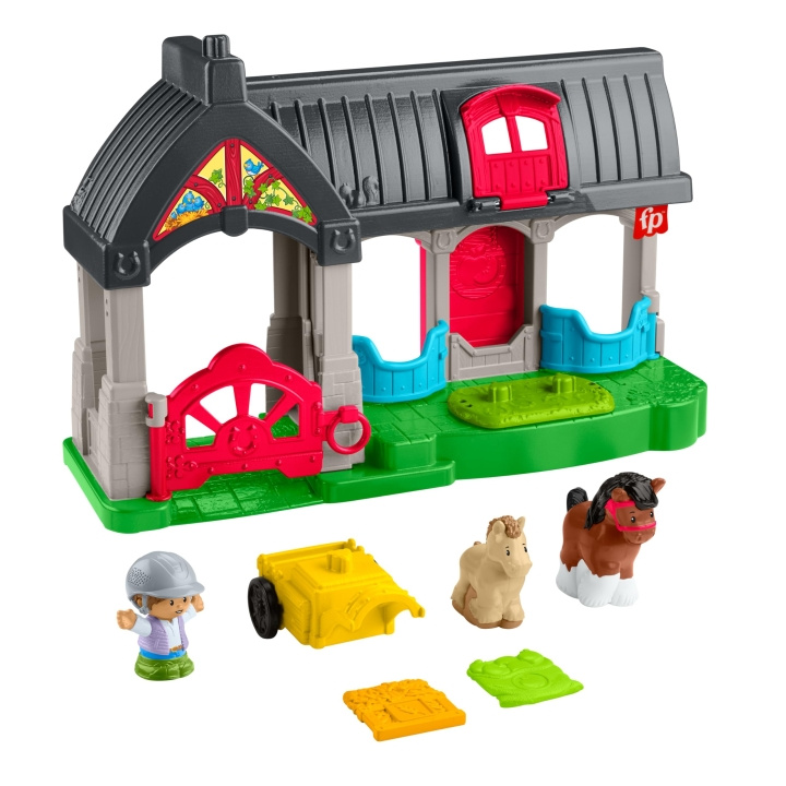 Fisher-Price Fisher Price - Legesæt med stald (HWR84) i gruppen LEGETØJ, BØRN & BABY / Legetøj / Legesæt hos TP E-commerce Nordic AB (D04609)