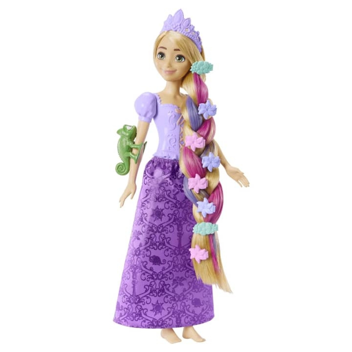 Disney Prinsesse - Rapunzel eventyrlig hårdukke (HLW18) i gruppen LEGETØJ, BØRN & BABY / Legetøj / Docks og tilbehør hos TP E-commerce Nordic AB (D04695)