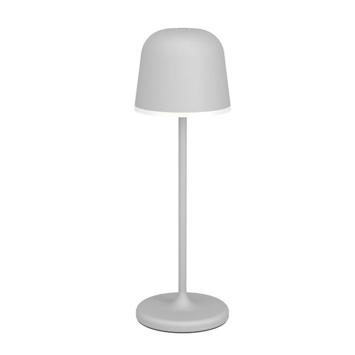 Eglo MANNERA BORDLAMPE - Grå - 34 cm høj, 11 cm i diameter i gruppen HJEMMEELEKTRONIK / Lys / Bordlamper hos TP E-commerce Nordic AB (D04702)