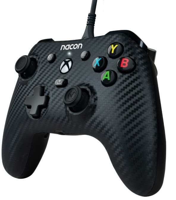 NACON Entry Level Controller Carbon /Xbox Series X i gruppen HJEMMEELEKTRONIK / Spilkonsoller og tilbehør / Xbox Series X / Tilbehør hos TP E-commerce Nordic AB (D04873)