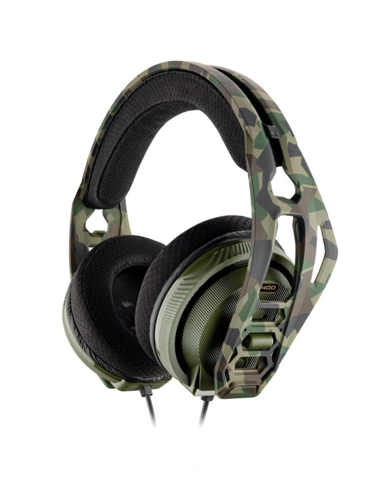 NACON RIG 400HX Headset Camo Forest Wired PC/Mac, Mobil i gruppen COMPUTERTILBEHØR / GAMING / Headset hos TP E-commerce Nordic AB (D04892)