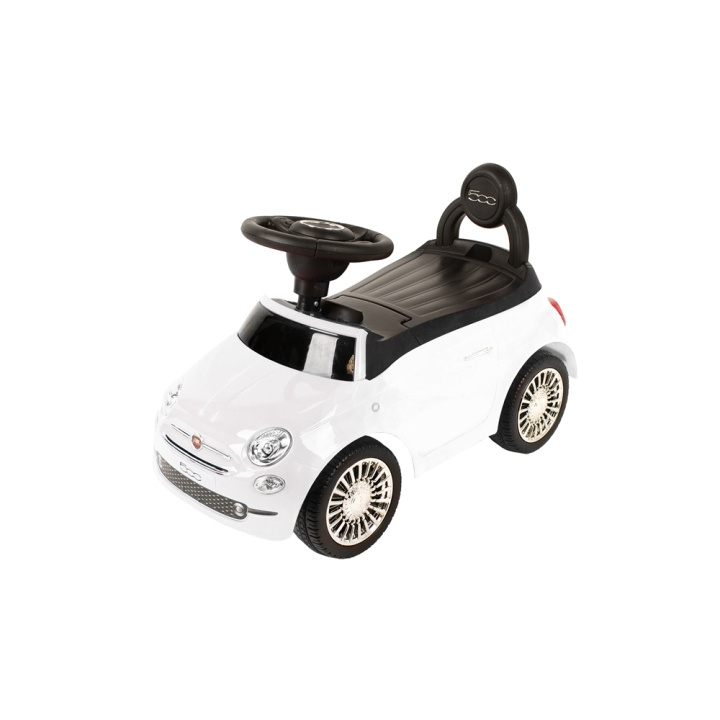 Babytrold Fiat 500 - Ride-on bil - Hvid (20-42FI-H) i gruppen LEGETØJ, BØRN & BABY / Legetøj / Gåbiler hos TP E-commerce Nordic AB (D04914)