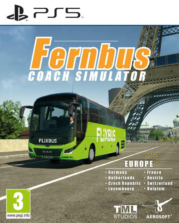 Fernbus Coach Simulator (PS5) i gruppen HJEMMEELEKTRONIK / Spilkonsoller og tilbehør / Sony PlayStation 5 / Spil hos TP E-commerce Nordic AB (D04958)