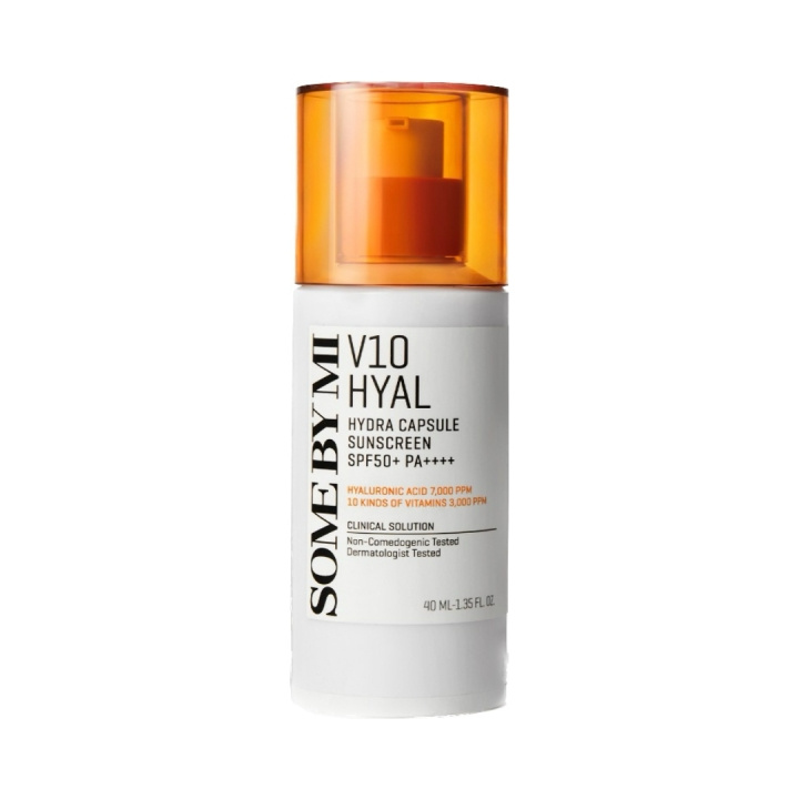 Some By Mi V10 Hyal Hydra Capsule Solcreme 40 ml i gruppen SKØNHED & HELSE / Hudpleje / Tanning / Solbeskyttelse hos TP E-commerce Nordic AB (D04969)