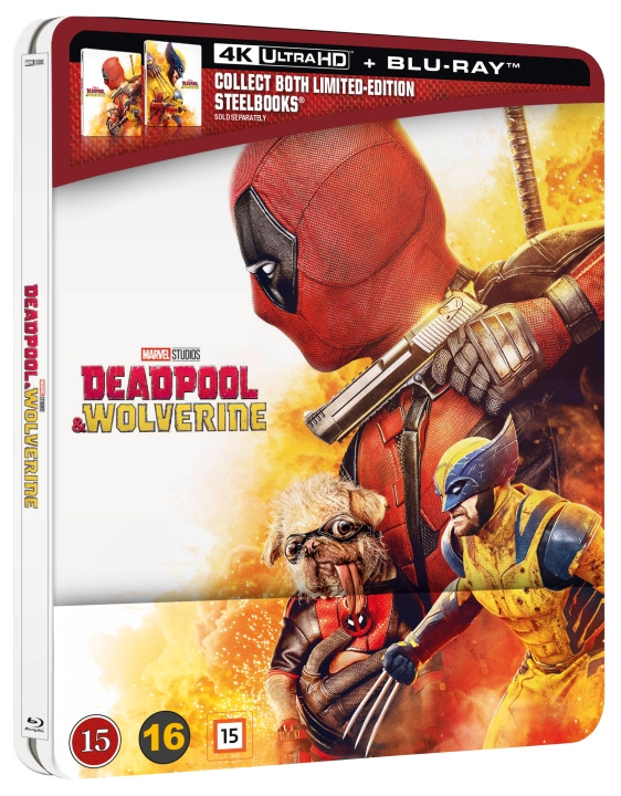 DEADPOOL & WOLVERINE i gruppen HJEMMEELEKTRONIK / Lyd & billede / Tv og tilbehør / Film / Blu-ray hos TP E-commerce Nordic AB (D04974)