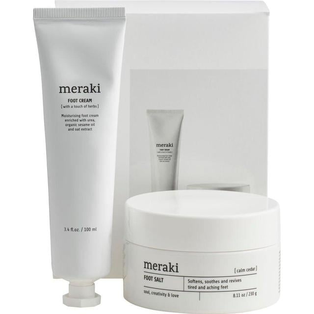 Meraki Foot spa with salt and scrub gift box (309779406) i gruppen SKØNHED & HELSE / Manicure / pedicure / Fodpleje hos TP E-commerce Nordic AB (D04988)