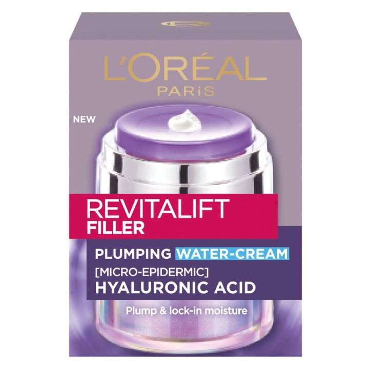 L\'Oréal Paris Revitalift Filler Replumpling Water Cream 50 ml i gruppen SKØNHED & HELSE / Hudpleje / Ansigt / Ansigtscreme hos TP E-commerce Nordic AB (D05030)