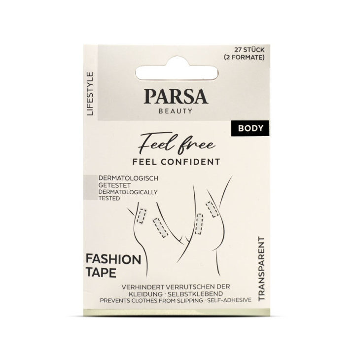 Parsa Fashion Tape 27 stk. - Gennemsigtig i gruppen HJEM, HUS & HAVE / Tøjpleje / Øvrig tøjpleje hos TP E-commerce Nordic AB (D05046)