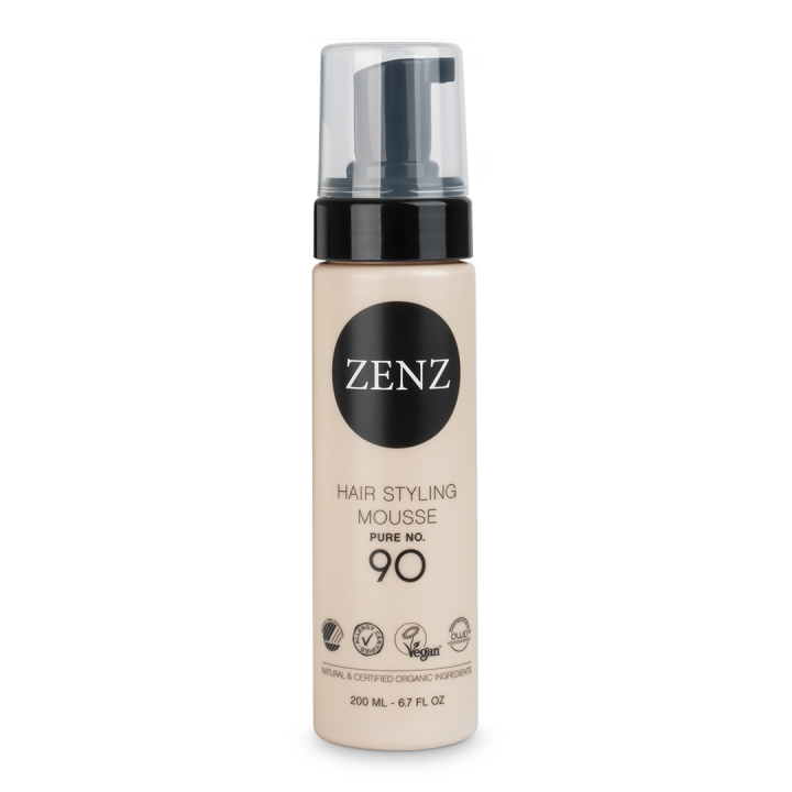 ZENZ Organic No. 90 Volume Mousse Pure 200 ml i gruppen SKØNHED & HELSE / Hår og styling / Hår styling / Hårmousse hos TP E-commerce Nordic AB (D05065)