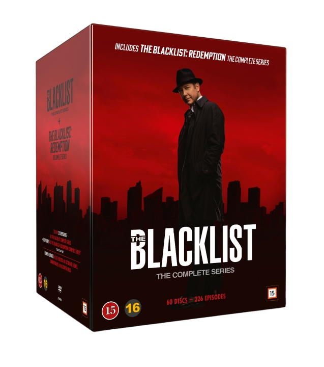 The Blacklist - Complete Box i gruppen HJEMMEELEKTRONIK / Lyd & billede / Tv og tilbehør / Film / DVD hos TP E-commerce Nordic AB (D05076)