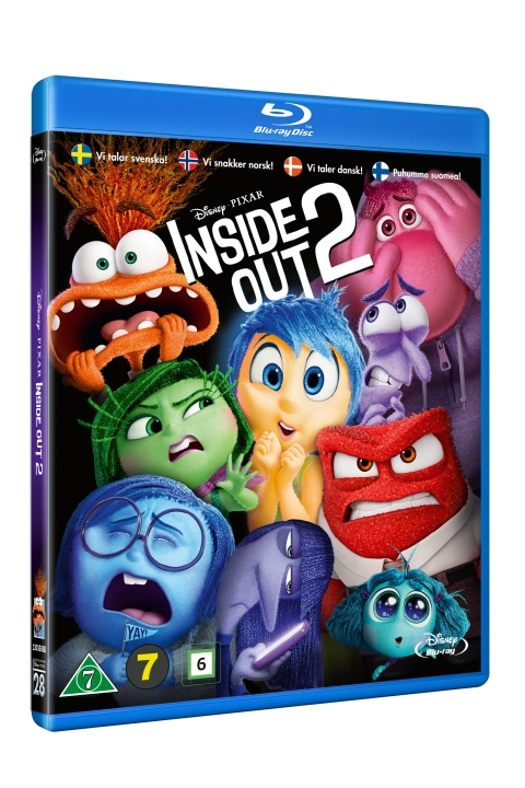 INSIDE OUT 2 i gruppen HJEMMEELEKTRONIK / Lyd & billede / Tv og tilbehør / Film / Blu-ray hos TP E-commerce Nordic AB (D05091)