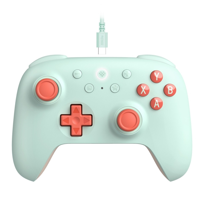 8Bitdo Ultimate 2C Wired Pad Mint i gruppen COMPUTERTILBEHØR / GAMING / Gaming tilbehør hos TP E-commerce Nordic AB (D05117)