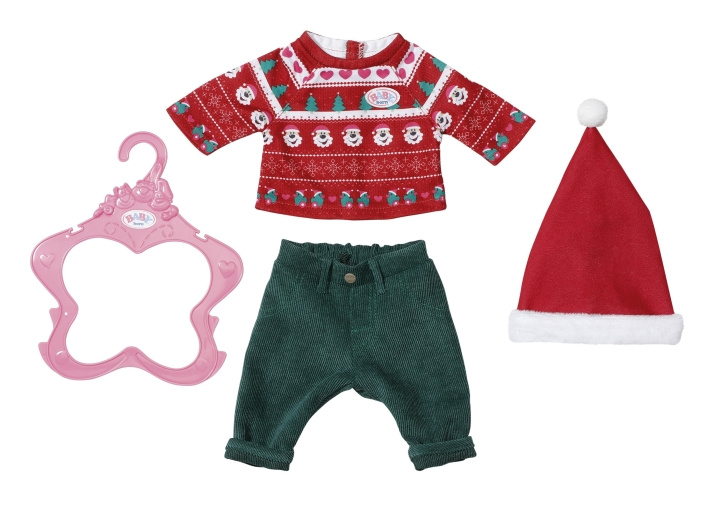 BABY Born X-MAS Outfit 43cm (830291) i gruppen LEGETØJ, BØRN & BABY / Legetøj / Docks og tilbehør hos TP E-commerce Nordic AB (D05162)