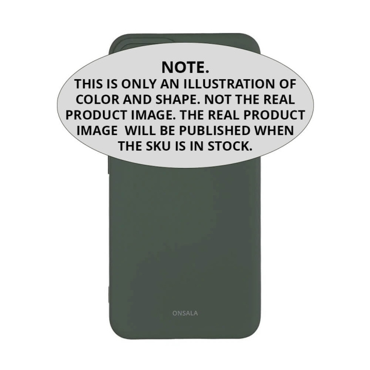 Onsala Back Silicone Touch Recycled Samsung A56 5G Olive Green i gruppen SMARTPHONES & TABLETS / Mobil Beskyttelse / Samsung hos TP E-commerce Nordic AB (D05357)