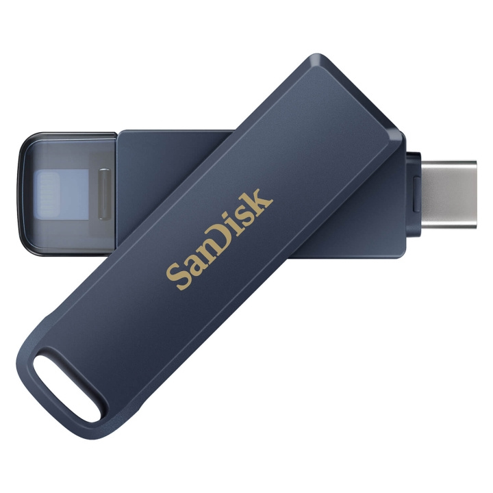 SanDisk USB-Drev iXpand Phone Drive 128 GB i gruppen HJEMMEELEKTRONIK / Lagringsmedier / USB-flash drev / Type C hos TP E-commerce Nordic AB (D05378)