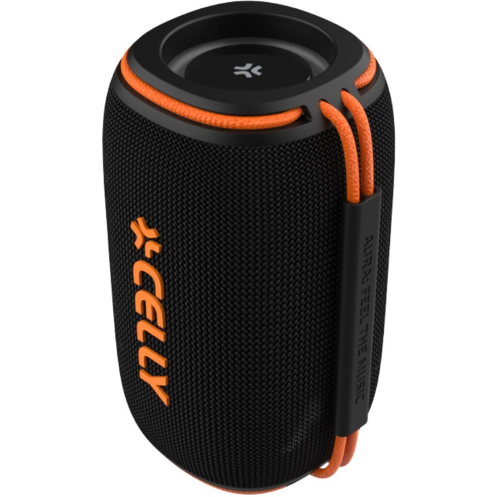 Celly Aura Bluetooth-högtalare 15W RGB Orange i gruppen HJEMMEELEKTRONIK / Lyd & billede / Højttalere & tilbehør / Bluetooth-højttalere / Bærbare højttalere hos TP E-commerce Nordic AB (D05512)