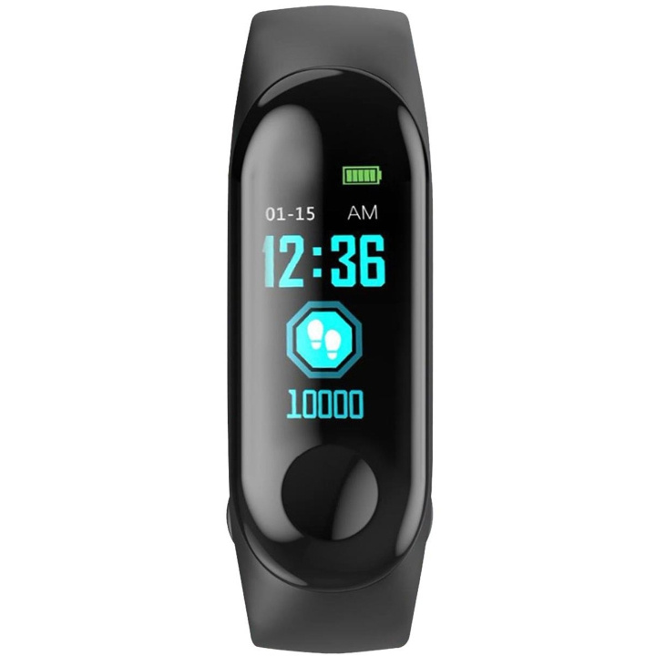 Celly Trainer Smartband Svart i gruppen SPORT, FRITID & HOBBY / Smartwatch & Aktivitetsmåler / Aktivitetsarmbånd hos TP E-commerce Nordic AB (D05519)