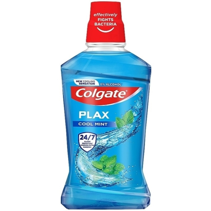 Colgate Plax Mouthwash Cool Mint 500ml i gruppen SKØNHED & HELSE / Oral pleje / Tilbehør til elektriske tandbørster hos TP E-commerce Nordic AB (D05586)