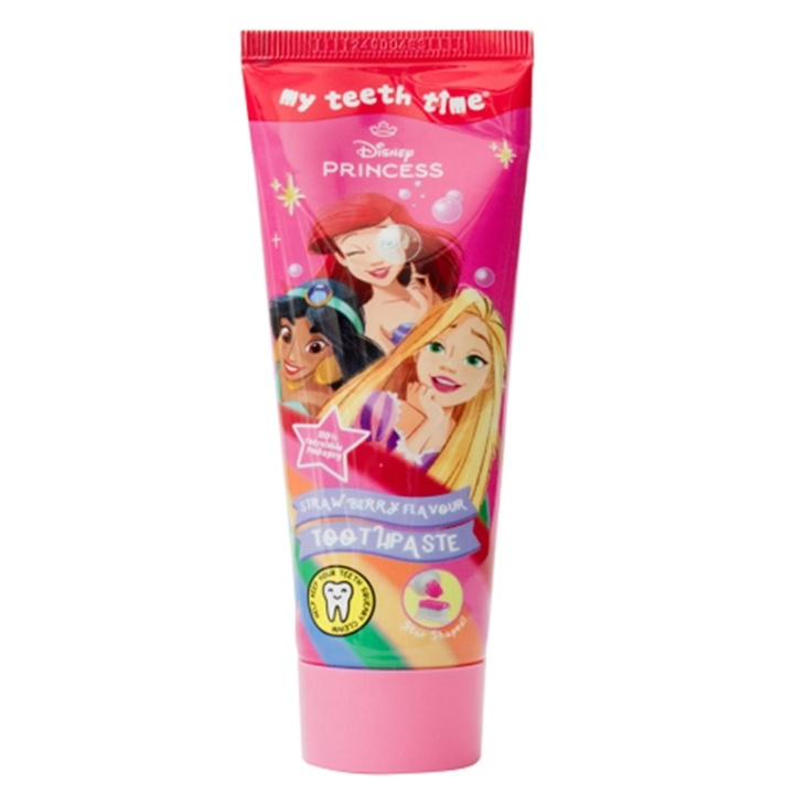 Disney Princess Toothpaste Strawberry 75ml i gruppen SKØNHED & HELSE / Oral pleje / Tilbehør til elektriske tandbørster hos TP E-commerce Nordic AB (D05598)