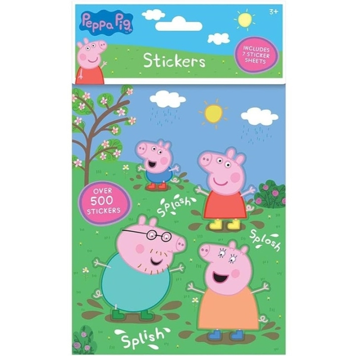 Peppa Pig 500 Stickers i gruppen LEGETØJ, BØRN & BABY / Legetøj / Hobbyartikler hos TP E-commerce Nordic AB (D05602)