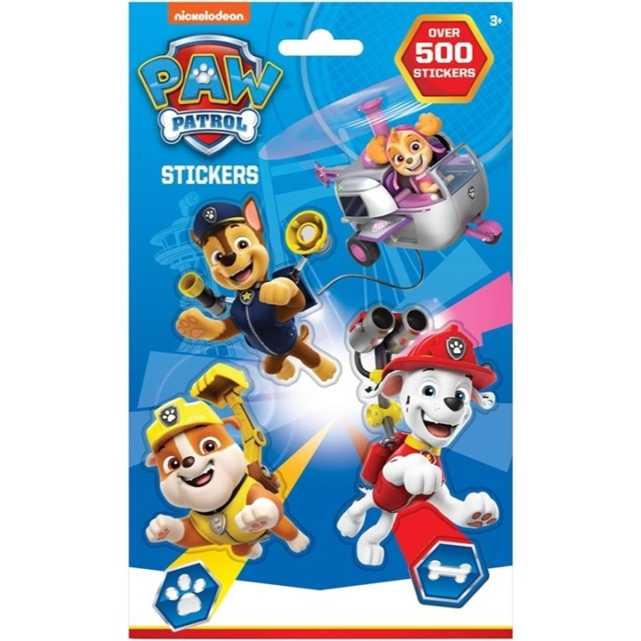 Paw Patrol 500 Stickers i gruppen LEGETØJ, BØRN & BABY / Legetøj / Hobbyartikler hos TP E-commerce Nordic AB (D05605)